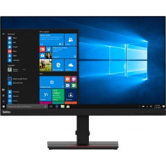 Lenovo T27h-20 27" 2K-upplöst IPS-skärm med USB-C och USB-hubb (beg)
