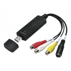 Logilink USB-videoinspelare för digitalisering från S-Video och komposit