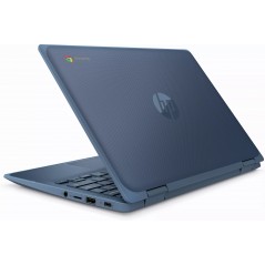 Used laptop 12" - HP Chromebook x360 11 G3 EE 11.6" Touch 4GB 32GB Blå (beg med små märken skärm)