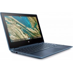 Used laptop 12" - HP Chromebook x360 11 G3 EE 11.6" Touch 4GB 32GB Blå (beg med små märken skärm)