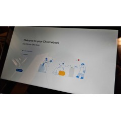 Used laptop 12" - HP Chromebook x360 11 G3 EE 11.6" Touch 4GB 32GB Blå (beg) (repa - se bild!)