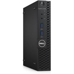 Dell OptiPlex 3050 Micro i3-6 8GB 128SSD med WiFi (beg)