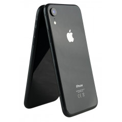 Used iPhone - iPhone XR 128GB Black med 1 års garanti (beg med repor skärm)