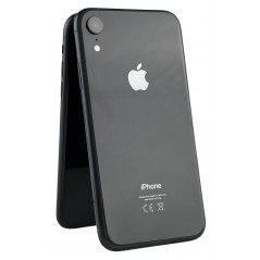Used iPhone - iPhone XR 128GB Black med 1 års garanti (beg med repor skärm)