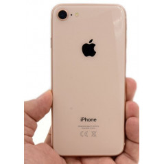 iPhone 8 64GB Gold med 1 års garanti (beg) (nytt batteri)