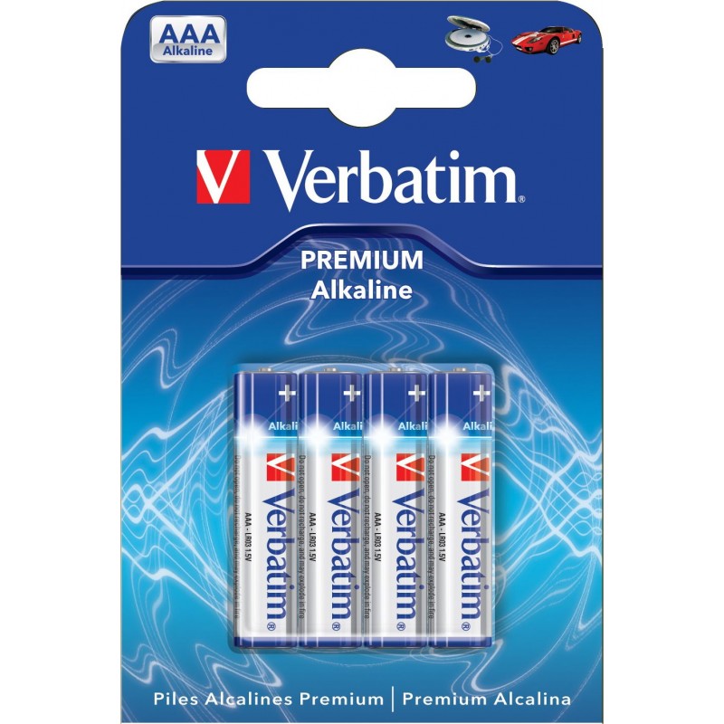 Battery - Verbatim AAA-paristoa