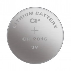 GP CR2016 Lithium Coin batteri 1-Pack knappcellsbatteri