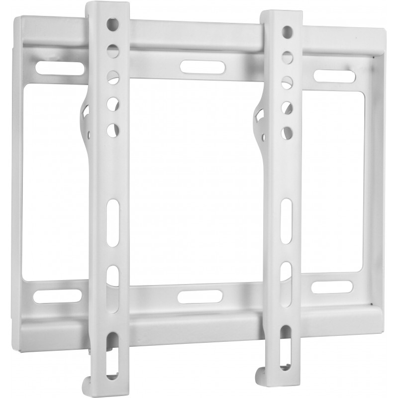 Wall brackets for speakers and TVs - Väggfäste för TV/skärm 23-42" max 40 kg VESA 75 till 200 (vit)