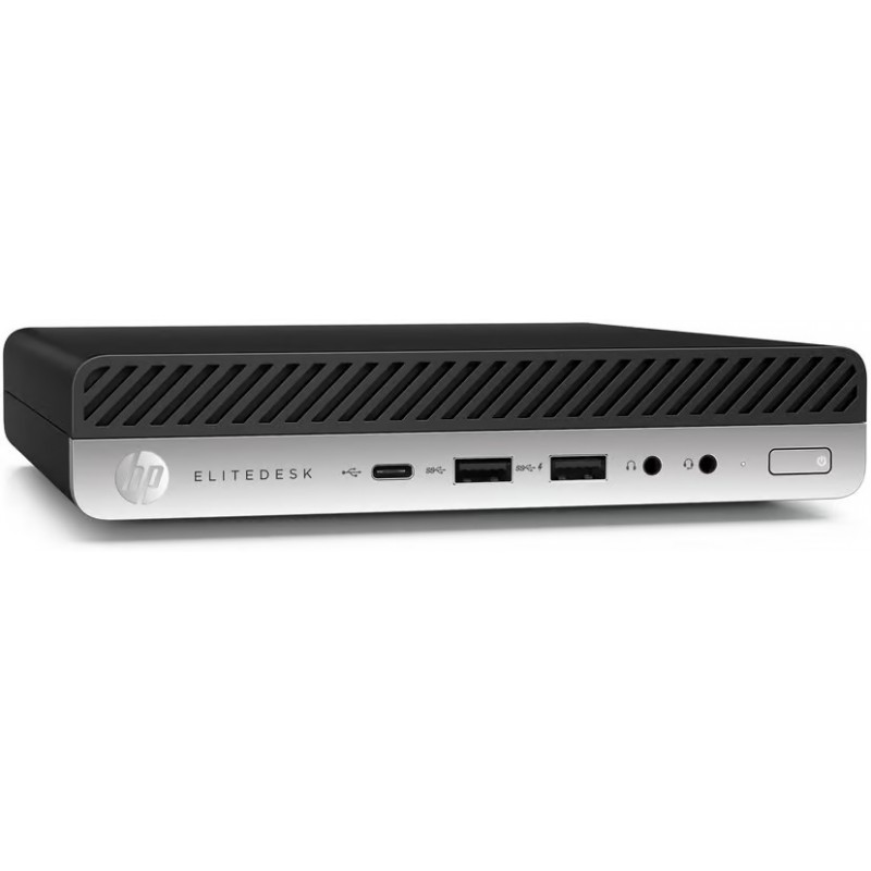 Used desktop computer - HP EliteDesk 705 G4 Mini Ryzen 3 8GB 256GB SSD Win10 Pro (beg)