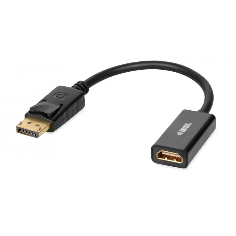 Screen Cables & Screen Adapters - iBOX DisplayPort-HDMI adapteri Audio