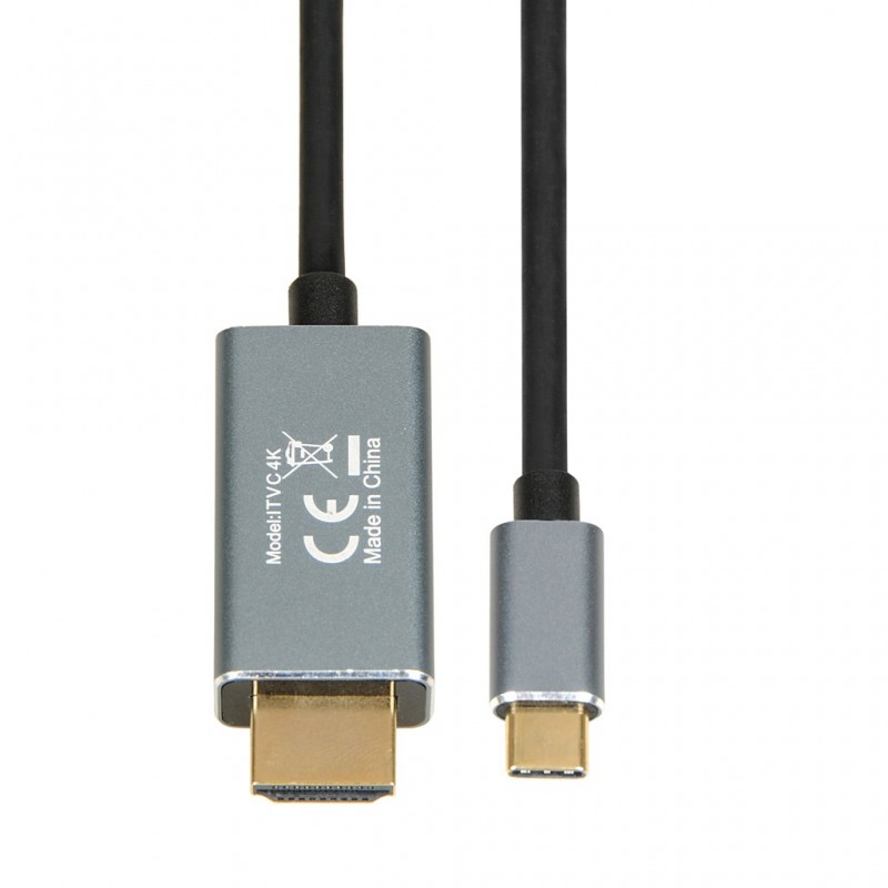 Screen Cables & Screen Adapters - iBOX USB-C till HDMI-kabel 1.8m (4k @ 60 Hz)