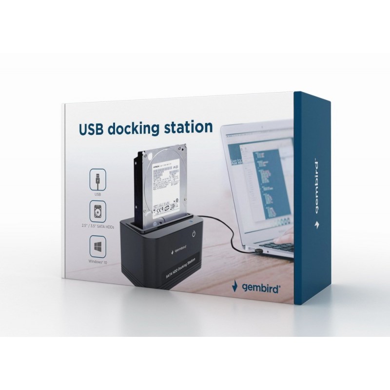 Docking Stations for Hard drives - USB 2.0-dockningsstation för 2.5" och 3.5" SATA-hårddiskar