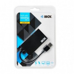 USB cable and USB hub - iBox USB-hubb med USB 3.2 Gen 1 (3.1 Gen 1) 5000 Mbit/s med 4x USB 3.0