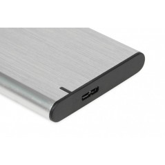 Cabinets for Hard drives - iBOX USB 3.2-kabinett för intern 2.5" SATA-hårddisk, silver