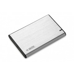 Cabinets for Hard drives - iBOX USB 3.2-kabinett för intern 2.5" SATA-hårddisk, silver