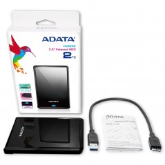 Hard Drives - ADATA extern hårddisk 2TB med USB 3.2 Gen 1 (3.1 Gen 1)