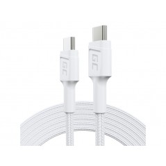 Green Cell  USB-C till USB-C laddkabel och synkkabel upp till 60W QC3.0