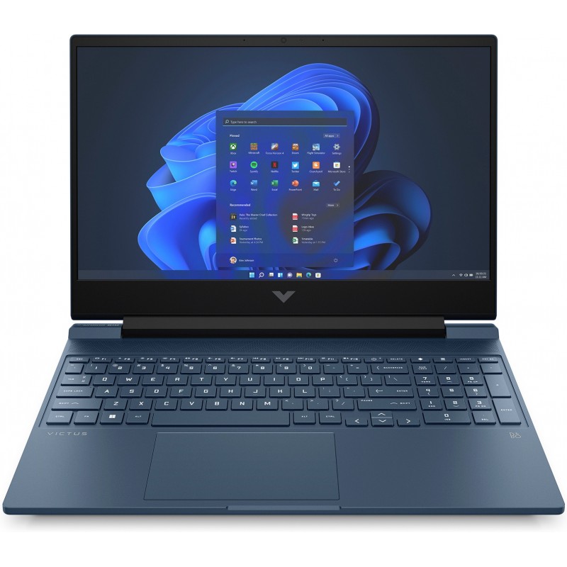 Laptop with 14 and 15.6 inch screen - HP Victus Gaming 15-fa0026no 15.6" Full HD i5 8GB 512GB SSD GTX 1650 4GB Win 11