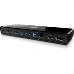 HP 3005Pr USB 3.0-dockningsstation av universalmodell NO AC Utan USB-kabel (beg)