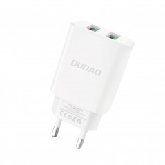 Dudao AC-adapter väggladdare med 2 USB-portar