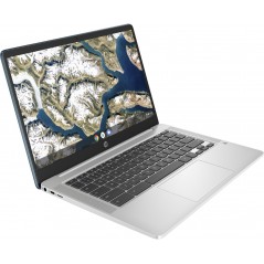 Laptop with 14 and 15.6 inch screen - HP Chromebook 14a-na1014no 14" Full HD Intel 8GB 128GB SSD ChromeOS Turkosblå