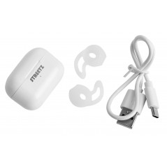 In-ear - Streetz TWS-114 True Wireless in-ear headset, vit