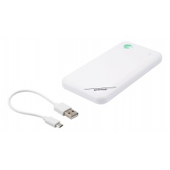 Portable Batteries - Essentials Hållbar powerbank 10 000 mAh, USB-A, Vit