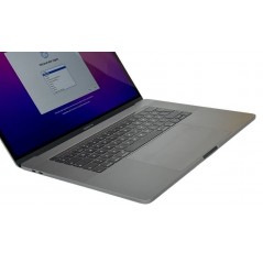 Used Macbook Pro - MacBook Pro 15-tum 2018 i7 16GB 512SSD Space Gray (beg med små märken skärm & skuggor efter klistermärken)