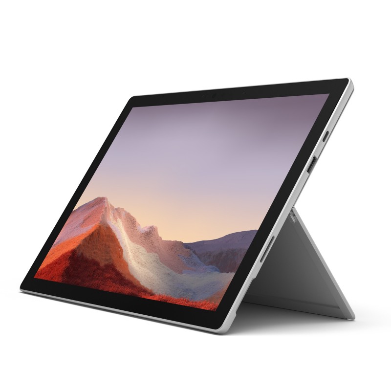 Used laptop 12" - Microsoft Surface Pro 7 (2019) i5-1035G4 8GB 256SSD med tangentbord (beg med mura & märke skärm)