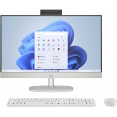 HP All-in-One 24-cr0824no 24" Full HD Ryzen 5 8GB 512GB SSD Win 11 Shell White