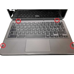 Used laptop 12" - Dell Chromebook 3100 11.6" 2-in-1 4GB 32GB (beg) (saknade plastdetaljer)