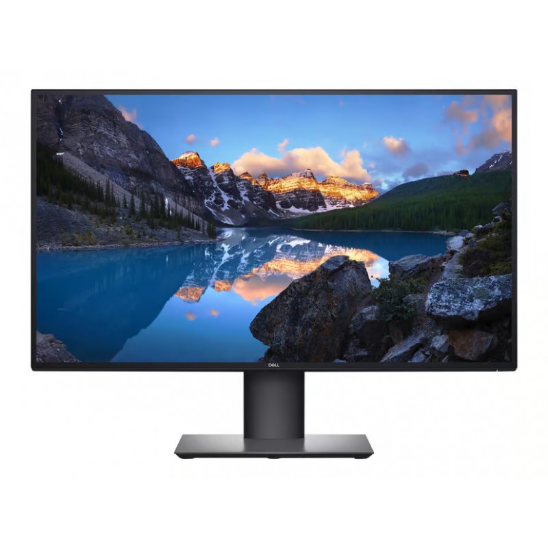 Used computer monitors - Dell UltraSharp U2720Q 27" 4K IPS-skärm med USB-C (90W PD) & ergonomisk fot (beg repig fot)