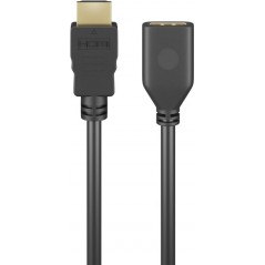 Förlängningskabel för HDMI-kabel med stöd för 4K 3D Ethernet (4K@60Hz)