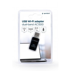 Buy a wireless network card - Trådlöst Wi-Fi USB-nätverkskort med Dual Band 1300Mbps