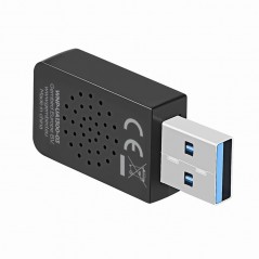 Buy a wireless network card - Trådlöst Wi-Fi USB-nätverkskort med Dual Band 1300Mbps