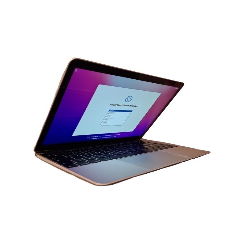 Second Hand Mac Books - MacBook 12-tum Mid 2017 m3 8GB 256SSD Silver (beg med små märken skärm & viss glans på tangenterna)