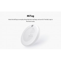 Travel Accessories - MiLi MiTag Location Finder bluetooth-tracker (vit)