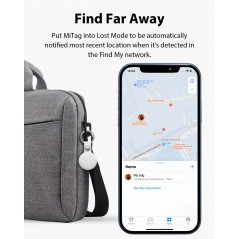 Travel Accessories - MiLi MiTag Location Finder bluetooth-tracker (vit)