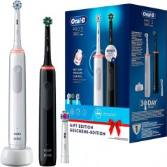 Oral-B PRO 3 3900 eltandborste i två-pack