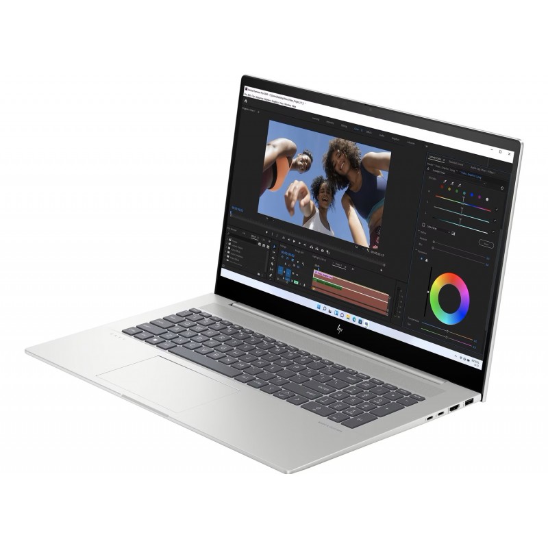 Laptop with 16 to 17 inch screen - HP ENVY 17-cw0170no 17.3" 4K i7-13 16GB 512GB SSD Win 11 Natural Silver