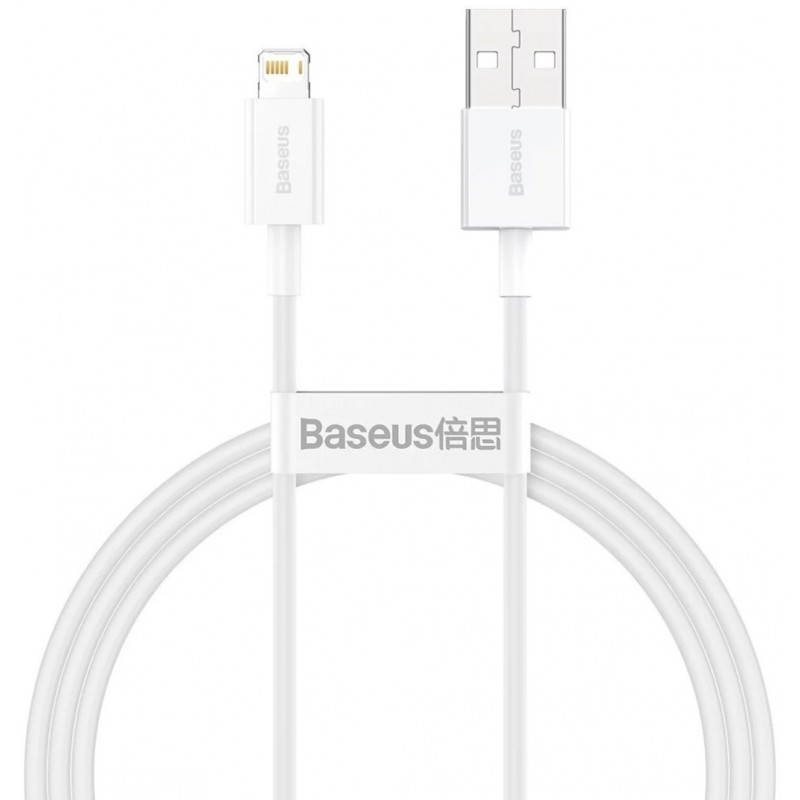 Chargers and Cables - Baseus Lightningkabel till iPhone & iPad 1 meter