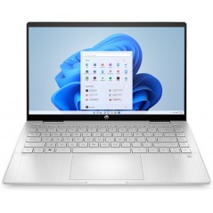Laptop with 14 and 15.6 inch screen - HP Pavilion x360 14-ek0026no 14" i5-12 8GB 512SSD Win 11 Natural Silver