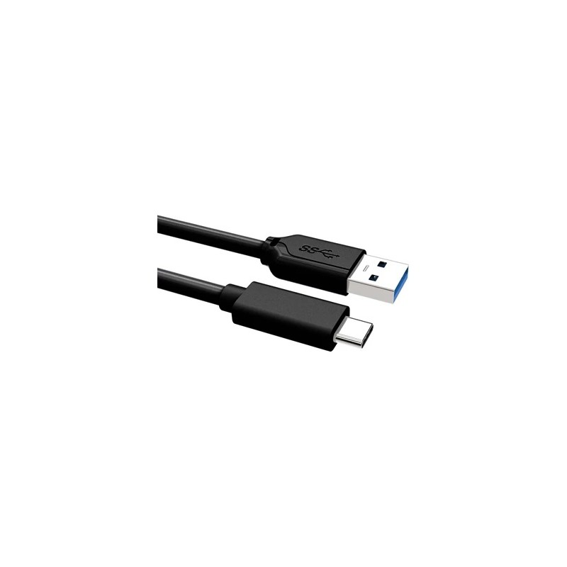 USB-C cable - USB-C till USB-kabel 1 meter, svart (bulk)