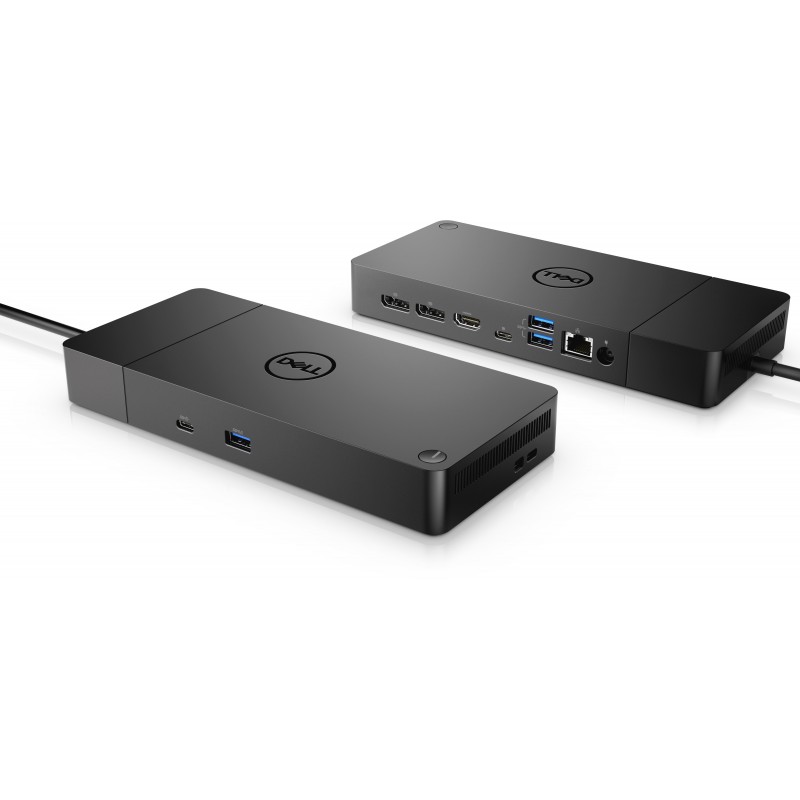 USB-C docking station - Dell USB-C universell dockningsstation WD19S med stöd för 2 skärmar inklusive 130 W laddare (beg)