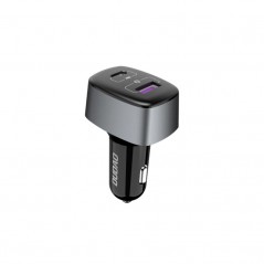 Dudao snabbladdande USB-billaddare med USB-A och USB-C PD 60W