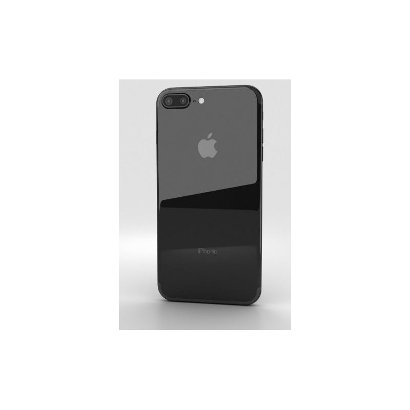 Used iPhone - iPhone 7 Plus 128GB Jet Black (beg med mycket repor skärm)