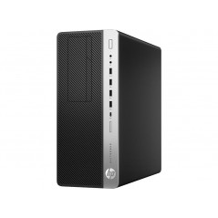 Used desktop computer - HP EliteDesk 800 G3 Tower i5 (gen 6) 8GB 256GB SSD RX460 Win 10 Pro (beg)