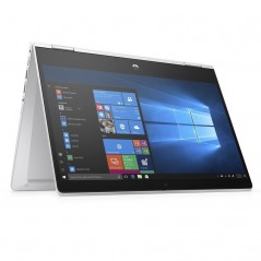 Used laptop 14" - HP ProBook x360 435 G7 Ryzen 5 8GB 256GB SSD med Touch (beg) (defekt laddport - måste använda USB-C)