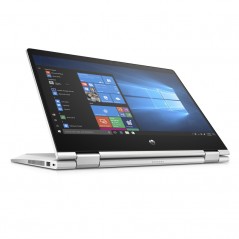 Used laptop 14" - HP ProBook x360 435 G7 Ryzen 5 8GB 256GB SSD med Touch (beg) (defekt laddport - måste använda USB-C)