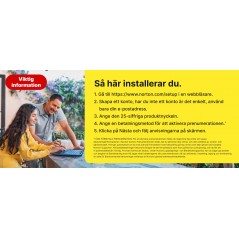 Antivirus - Norton 360 Deluxe 50GB allt-i-ett skydd för 5 enheter